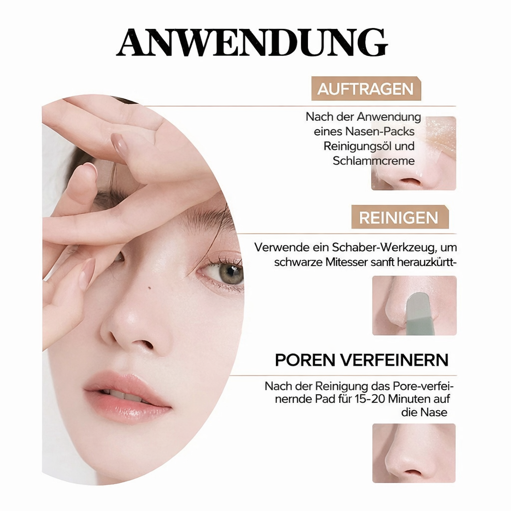 Porentiefer Mitesser- &amp; Whitehead-Entferner